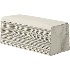 Tork® Serviettes pliées 66329, 1 épaisseur, pliage en zigzag, 20 paquets de 250 feuilles (5000 serviettes), naturel