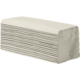 Tork® toallitas plegables 66329, 1 capa, plegado en zig-zag, paquete de 20 á 250 hojas (5000 toallitas), nature