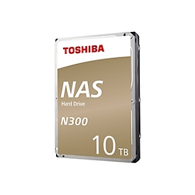 Toshiba N300 NAS - Festplatte - 10 TB - intern - 3.5" (8.9 cm) - SATA 6Gb/s