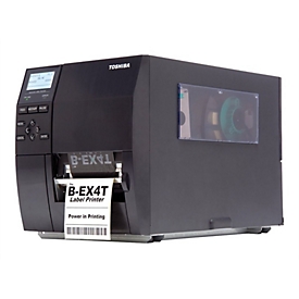 Toshiba TEC B-EX4T1-GS12-QM-R - Etikettendrucker - Thermodirekt / Thermotransfer - Rolle (12 cm) - 203 dpi - bis zu 355.6 mm/Sek.