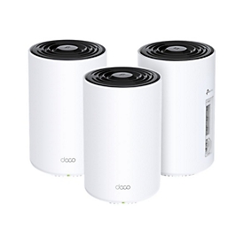 TP-Link Deco PX50 V1 - WLAN-System - (3 Router) - bis zu 604 m² - Netz 1GbE, G.hn - Wi-Fi 6