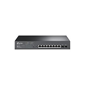 TP-Link JetStream TL-SG2210MP - Switch - 10 Anschlüsse - Smart - an Rack montierbar