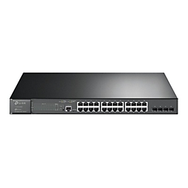 TP-LINK JetStream TL-SG3428MP - Géré - L2+ - Gigabit Ethernet (10/100/1000) - Connexion Ethernet - supportant l'alimentation via ce port (PoE) - Grille de montage - 1U