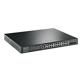 TP-Link JetStream TL-SG3428XMP - V1 - Switch - 28 Anschlüsse - managed - an Rack montierbar
