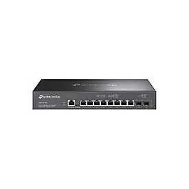 TP-Link Omada SG3210X-M2 V1 - Switch - L2+ - managed - 8 x 2.5GBase-T + 2 x 10Gb Ethernet SFP+ - an Rack montierbar, Desktop