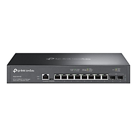 TP-Link Omada SG3210X-M2 V1 - Switch - L2+ - managed - 8 x 2.5GBase-T + 2 x 10Gb Ethernet SFP+ - an Rack montierbar, Desktop