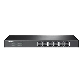 TP-Link TL-SF1024 - Switch - 24 x 10/100 - Desktop, an Rack montierbar