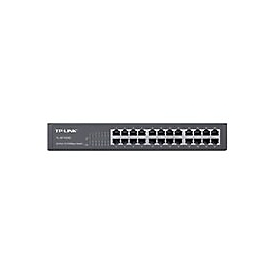 TP-Link TL-SF1024D V2 - Switch - unmanaged - 24 x 10/100 - Desktop, an Rack montierbar