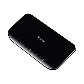 TP-Link TL-SG1008D 8-Port Gigabit Desktop Switch - Switch - 8 x 10/100/1000 - Desktop