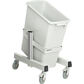 TPB series waste bin, model, mobile, adjustable angle, single