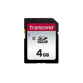 Transcend 300S - Flash-Speicherkarte - 4 GB - Class 10