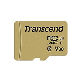 Transcend 500S - Flash-Speicherkarte (microSDHC/SD-Adapter