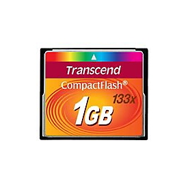 Transcend - Flash-Speicherkarte - 1 GB - 133x - CompactFlash