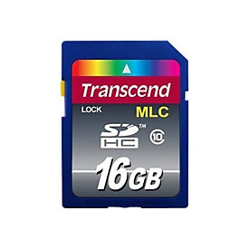 Transcend - Flash-Speicherkarte - 16 GB - Class 10 - SDHC