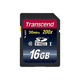 Transcend Flash-Speicherkarte - 16 GB - Class