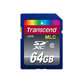 Transcend Flash-Speicherkarte - 64 GB - Class