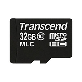 Transcend microSDHC 32GB - 32 Go - MicroSDHC - Classe 10 - MLC - 20 Mo/s - 16 Mo/s
