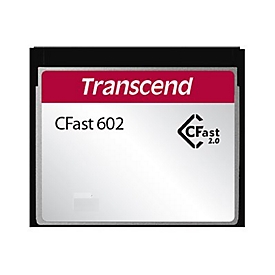Transcend TS128GCFX602 - 128 Go - CFast 2.0 - MLC - 500 Mo/s - 350 Mo/s - Noir