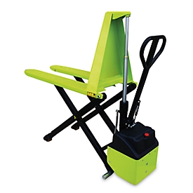 Transpaleta de tijera LIFTER Pramac tipo HX 10E GEL, con batería de gel, hasta 1000 kg