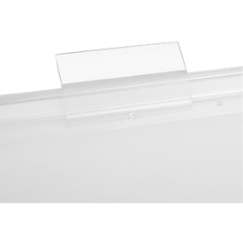 Transparante ruiters voor PP hangmappen, 10 st.