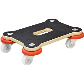 Transport trolley "Protection" Mini MM 1355, multiplex, L 330 x W 230 x H 88 mm, up to 200 kg