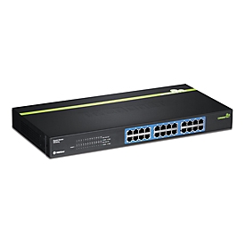 TRENDnet TEG S24G - Switch - 24 x 10/100/1000 - an Rack montierbar - TAA-konform