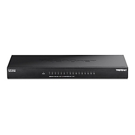TRENDnet TEG-S3160 - Version v1.0R - Switch - unmanaged - 16 x 100/1000/2.5G - Desktop