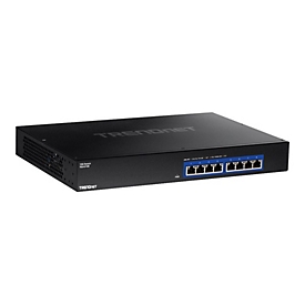 TRENDnet TEG S708 - Switch - 8 x 100/1000/2.5G/5G/10GBase-T - Desktop, an Rack montierbar - TAA-konform