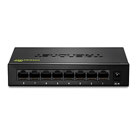 TRENDnet TEG S82g 8-Port Gigabit GREENnet Switch - Switch - 8 Anschlüsse