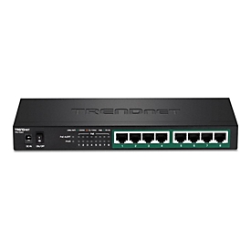 TRENDnet TPE TG83 - Switch - 8 x 10/100/1000 (PoE+)