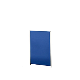 Trennwand Aluna, 1000 x 1400 mm, blau