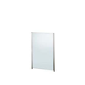 Trennwand Aluna, 1000 x 1400 mm, Glas