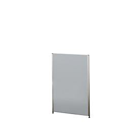 Trennwand Aluna, 1000 x 1400 mm, grau