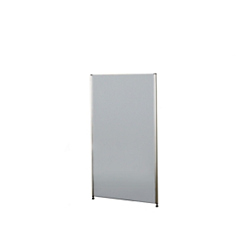 Trennwand Aluna, 1000 x 1600 mm, grau