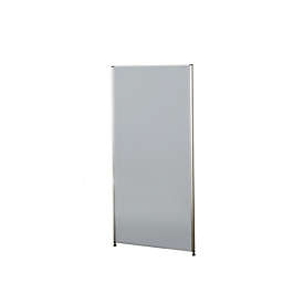 Trennwand Aluna, 1000 x 1800 mm, grau
