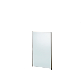Trennwand Aluna, 800 x 1400 mm, Glas