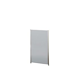 Trennwand Aluna, 800 x 1400 mm, grau