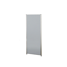 Trennwand Aluna, 800 x 1800 mm, grau