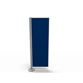 Trennwand, Silent Line Plus, 550 x 1700 mm, blau