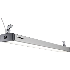 Treston NatureLite LED-Arbeitsplatzleuchte TNL900, 4000 K, 42 W, dimmbar, B 900 x T 120 x H 50 mm, grau