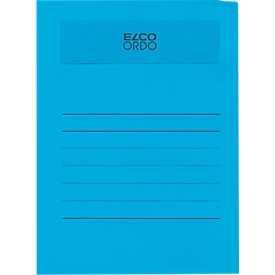 Trieur Ordo Volumino Elco, pour format A4, 50 p., bleu intense