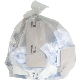 TRILine® large volume waste and recycling bags, 700 + 500 x 2400 mm, 1,000 l