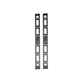 Tripp Eaton Tripp Lite Series 42U Rack Enclosure Server Cabinet Vertical Cable Management Bars - Kabelführungsplatte für Schaltschrank (Packung mit 2)
