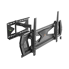 Tripp Eaton Tripp Lite Series Heavy-Duty Full-Motion Security TV Wall Mount for 37" to 80", Flat or Curved, UL Certified - Klammer - für LCD TV - Stahl - Schwarz - Bildschirmgröße: 94-203 cm (37"-80")