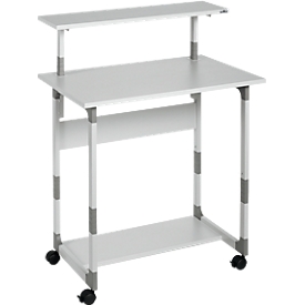 Trolley para ordenador 80 VH, gris