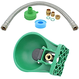 Trough, with connection set