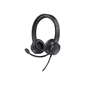 Trust Ayda - Headset - On-Ear - kabelgebunden - 3,5 mm Stecker - Schwarz