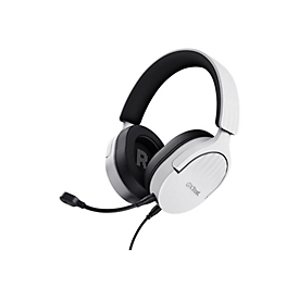 Trust GXT 489W FAYZO - Headset - ohrumschließend - kabelgebunden - 3,5 mm Stecker - weiß