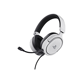 Trust GXT 498 FORTA - Headset - ohrumschließend - kabelgebunden - 3,5 mm Stecker - weiß