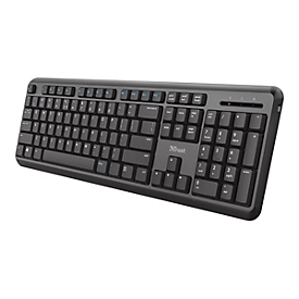 Trust TK-350 - Tastatur - kabellos - 2.4 GHz